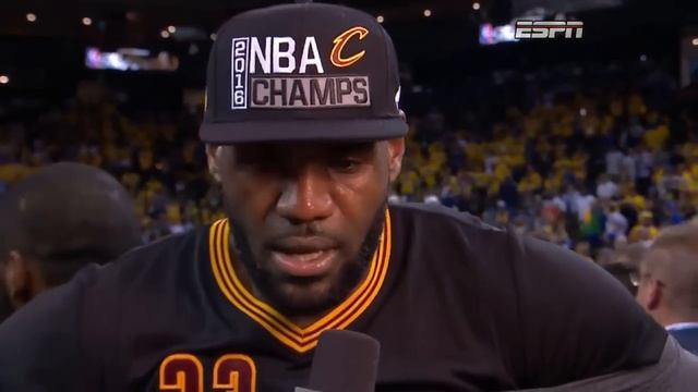 LeBron James Postgame Interview - Cleveland Cavaliers Win the 2016 NBA Championship смотреть онлайн