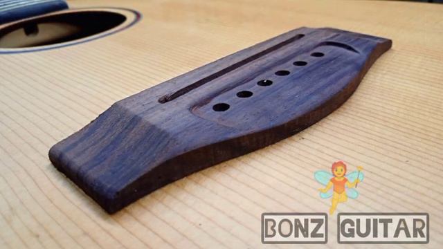 Cort Earth mini F - Press bridge @bonzguitar смотреть онлайн