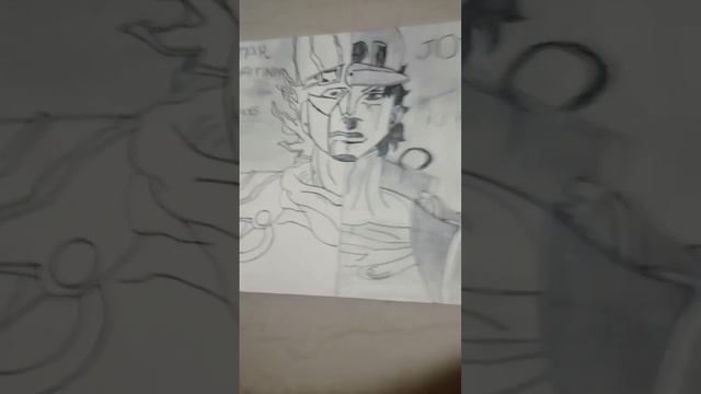 Jotaro kujo and Star Platinum#Jojo sketch#shortvideo смотреть онлайн