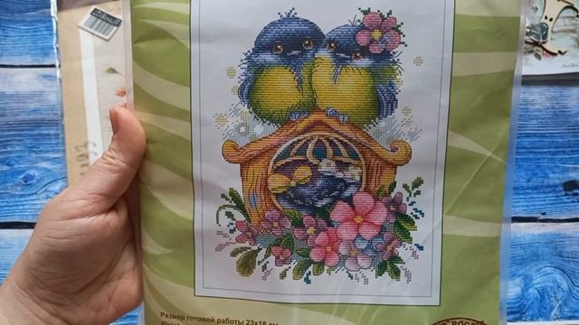 Новые наборы для вышивки крестом. Покупки за осень. смотреть онлайн