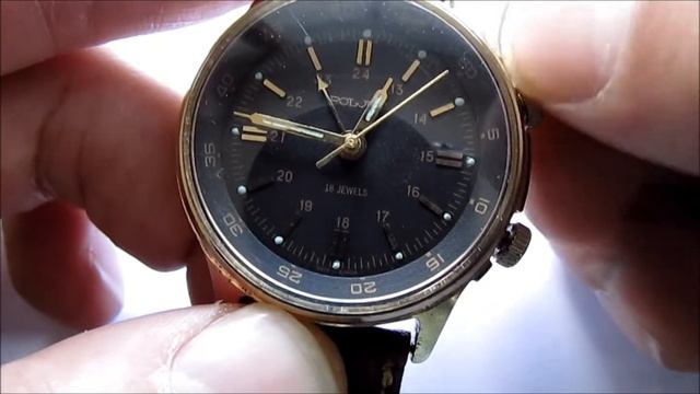Poljot Alarm Wrist Watch смотреть онлайн