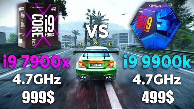 I9 7900x Vs I9 9900k Test In 8 Games