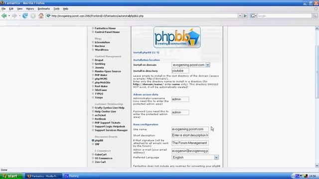 Installing phpBB3 via cPanel - Audio смотреть онлайн