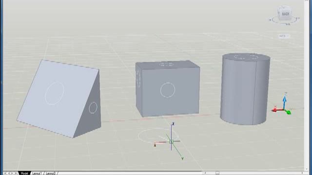 Dynamic UCS in AutoCAD 2009 смотреть онлайн
