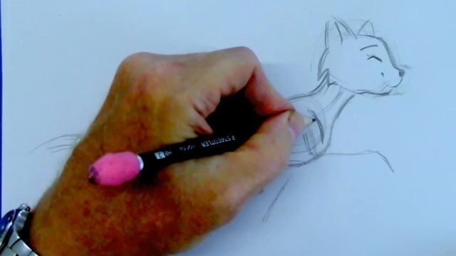 How to Draw a Cat Walking смотреть онлайн