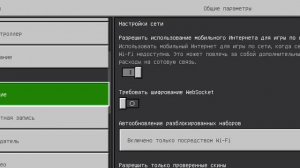 как разрешить играть с мобильной сетью Майнкрафт на телефоне