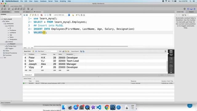 #05 INSERT INTO | Learn MySQL Malayalam смотреть онлайн