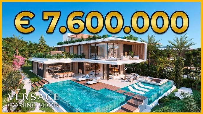 Touring an ULTRA LUXURY VILLA PROJECT in Marbella смотреть онлайн