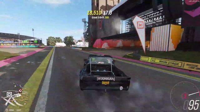 Forza Horizon 4 Hoonitruck Drifting with tx 458 italia wheel смотреть онлайн