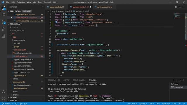 Ionic Tutorial #11.5 - Login Page #7 - Implementing Firebase Authentication смотреть онлайн
