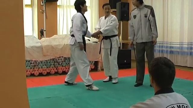 1. 1 семинар по хапкидо в России ГМ Ким Нам Джи - Москва 2008 г смотреть онлайн