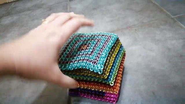 Chainmaille huge jelly cube - fidget toy смотреть онлайн