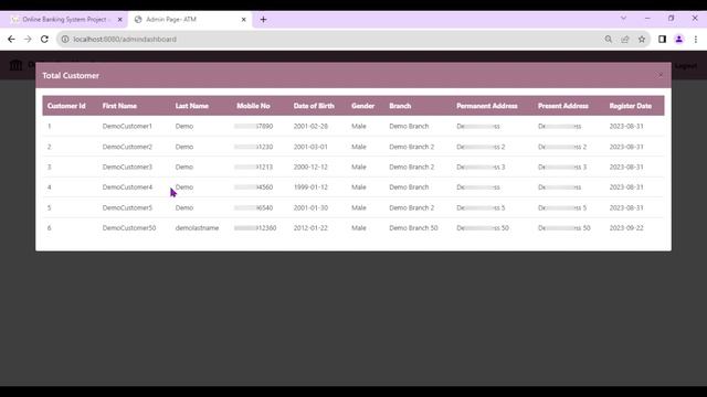 Online Banking System Project using Spring Boot | Spring MVC | Java | MySQL | ATM Project using Jav смотреть онлайн