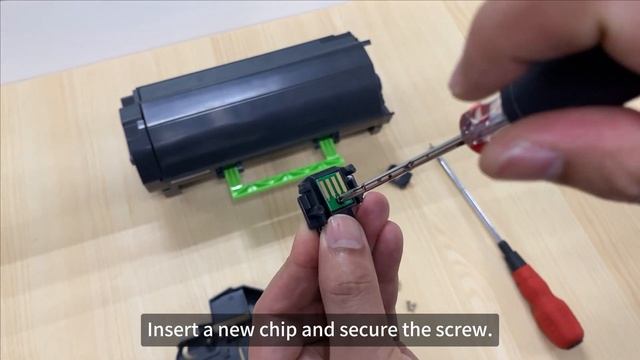 How to Replace Chips on Lexmark Compatible Cartridges? смотреть онлайн