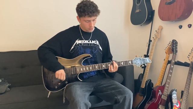 Where Were You - girlfriends & Travis Barker (Guitar Cover With Tabs In Description) смотреть онлайн