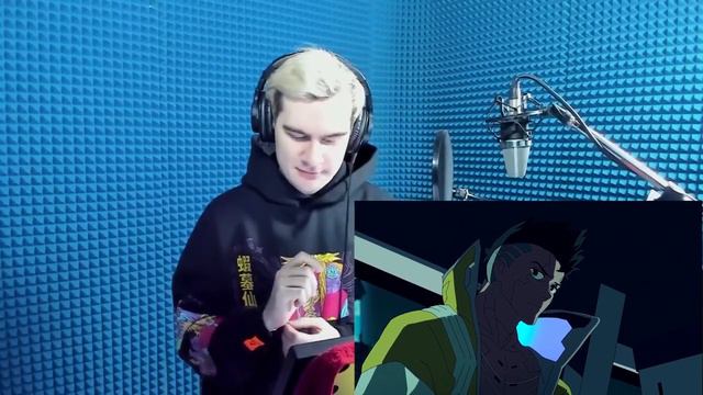 Как Братишкин озвучивал Джулио из аниме Киберпанк: Бегущие по краю моменты с стрима. смотреть онлайн