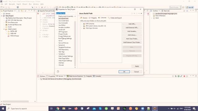 ?HTTP Status 404 - /Test_Project/? Error Solve ? NetBeans IDE 8.2 смотреть онлайн