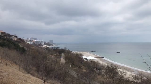 Одесса. 4 марта. Таирова. Идём на море. Кормим котиков. Ukraine. Odessa. смотреть онлайн