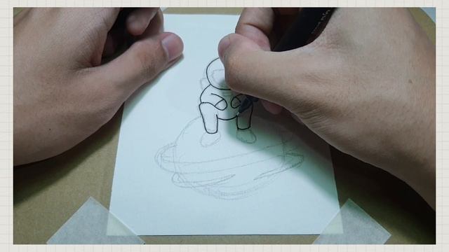 ALCOHOL MARKER ART // the lonely astronaut (EASY ARTWORK FOR BEGINNERS!!!) смотреть онлайн