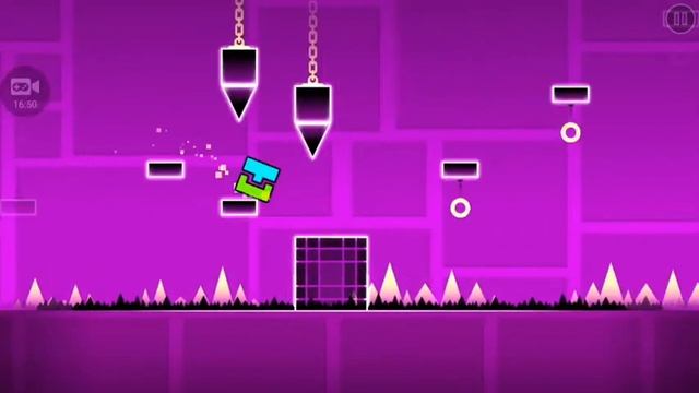 Обзор #21 Geometry Dash (Игра от которой бомбить будешь на каждом шагу)! смотреть онлайн