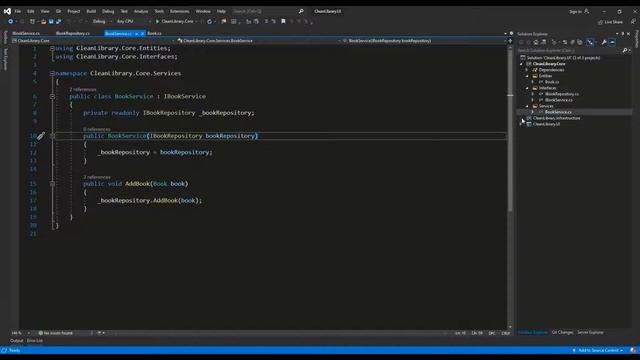 Clean architecture in C# (onion architecture) смотреть онлайн