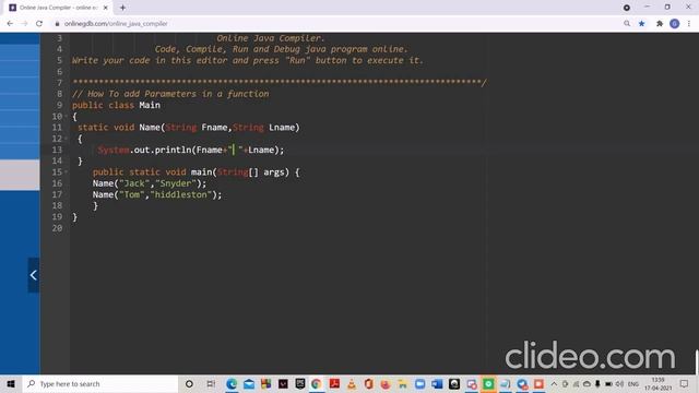 FUNCTION PARAMETERS JAVA| BY-GAUTAM NARULA|LECTURE 14#15|GAURANSH LUTHRA #java #functions смотреть онлайн