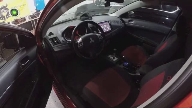 Тюнинг Mitsubishi Lancer X (Lancer 10) Автотюнинг Зеленый фургон смотреть онлайн