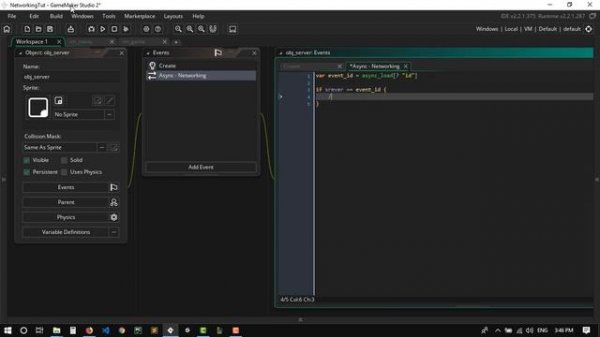 Multiplayer Game in Game maker Studio 2 Part 1