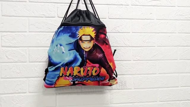 Сумка для сменной обуви Наруто - наш видео-обзор смотреть онлайн
