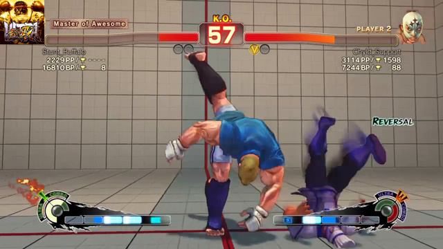 ULTRA STREET FIGHTER IV- VS Abel (Stunt_Buffalo) смотреть онлайн
