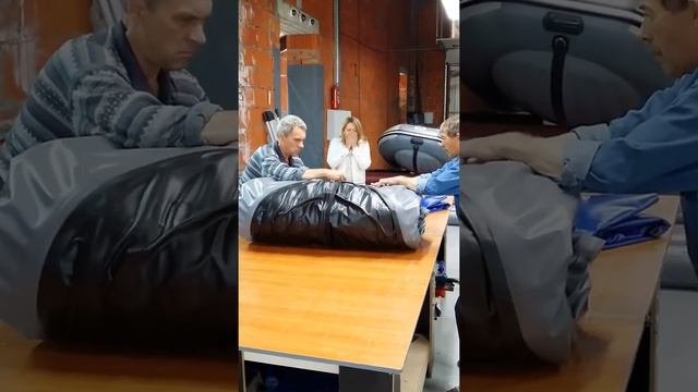 Как правильно сворачивать лодки "Компас" смотреть онлайн