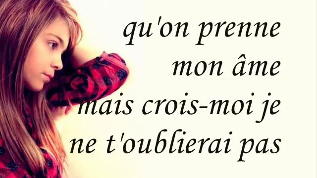 Caroline Costa - Comment Vivre Sans Toi Paroles/Lyrics