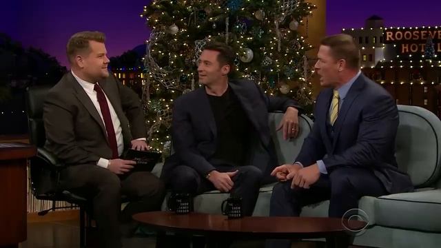 John Cena Teaches Hugh Jackman Reverse Trash Talking