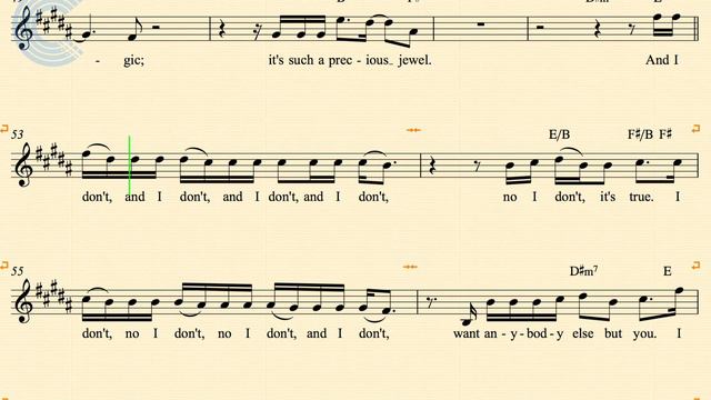 Clarinet - Magic - Coldplay - Sheet Music, Chords, & Vocals