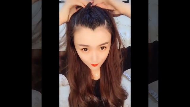 Лёгкая стильная причёска для длинных волос | 18 прекрасных стилей! смотреть онлайн
