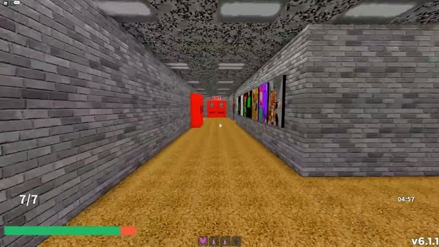 Baldi's Basics Multiplayer V6.1.1 # 07 (Roblox Map) смотреть онлайн