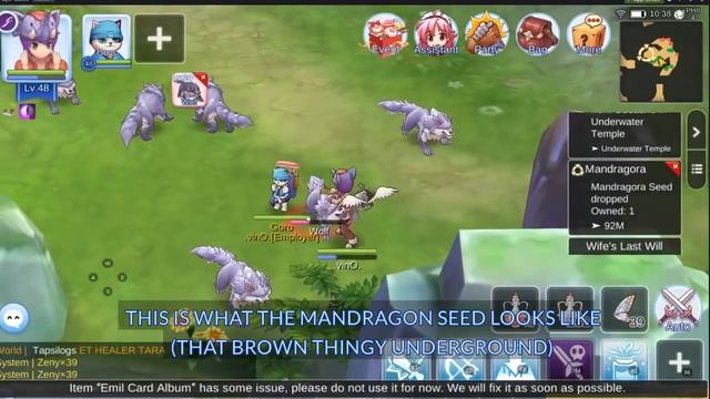 Ragnarok Guide : HOW TO HUNT DOWN MANDRAGORA SEEDS for MANDRAGORAS смотреть онлайн