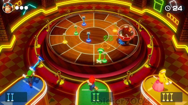 Super Mario Party: All Minigames (Master Difficulty) Part 2 - DK VS Mario VS Peach VS Luigi смотреть онлайн