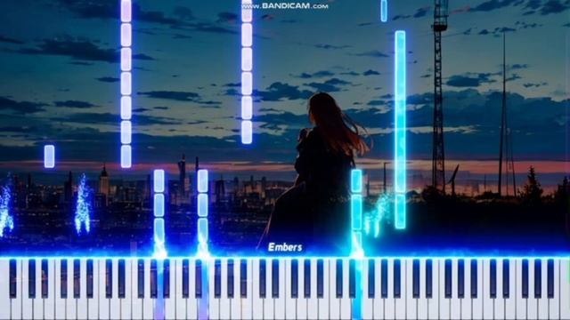 The Spectre - Alan Walker #piano #tutorial #alanwalker смотреть онлайн