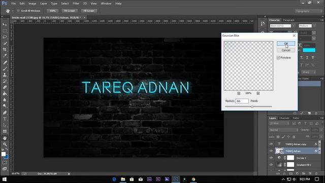 NEON TEXT Effect | Photoshop Text Effect Tutorial | NEON GLOW смотреть онлайн