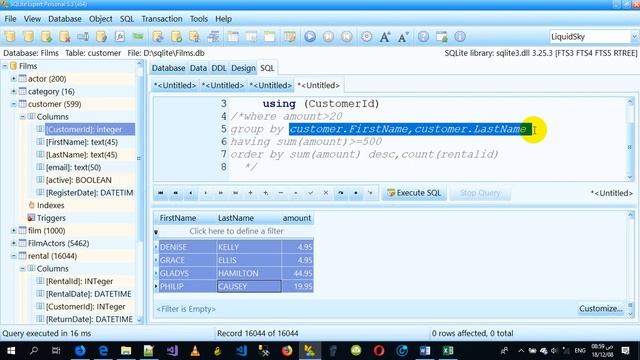 sqlite store example (select) استعلامات على مثال الافلام 2 смотреть онлайн