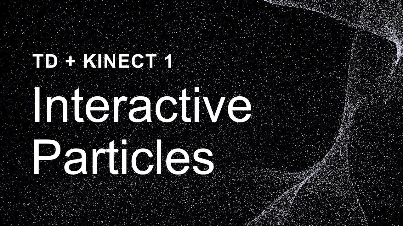 Interactive Particles – TouchDesigner + Kinect Tutorial 1 смотреть онлайн
