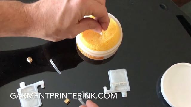GPI Temporary Lube / lock for Garment printer parts смотреть онлайн