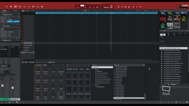 First Beat Making Stream. Droid Sampling Ultimate Rivals: The Court Menu Music смотреть онлайн