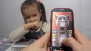 Игрушка интерактивная Полный обзор айФон 7 кот Том Леди Насти Toys Overview iPhone 7