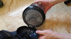 Как чистить пылевой фильтр пылесоса Samsung SC15K4116VR