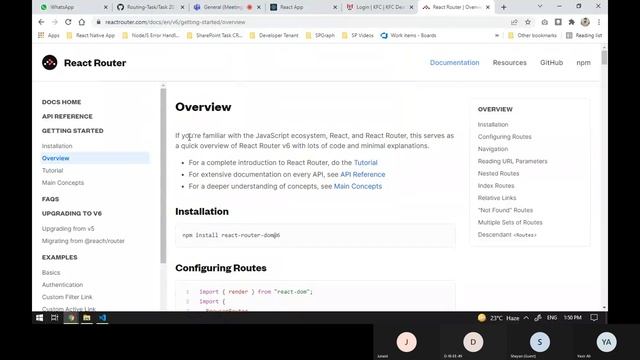 Routing with URL Parameters | useParams() hook in React смотреть онлайн
