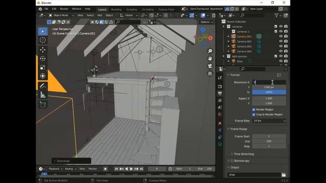 Как сделать VR видео (360 video), ч. 1 - настройки камеры / Blender уроки / Blender VR tutorial смотреть онлайн