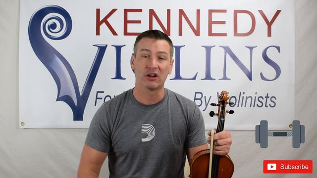 How To Play With A Straight Bow | Kennedy Violins