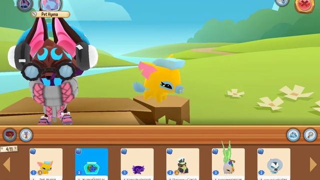 #AnimalJam #175 / ОБЗОР Всех ПИТОМЦЕВ в Анимал Джем /Animal Jam /  (#оле7, #dooh)